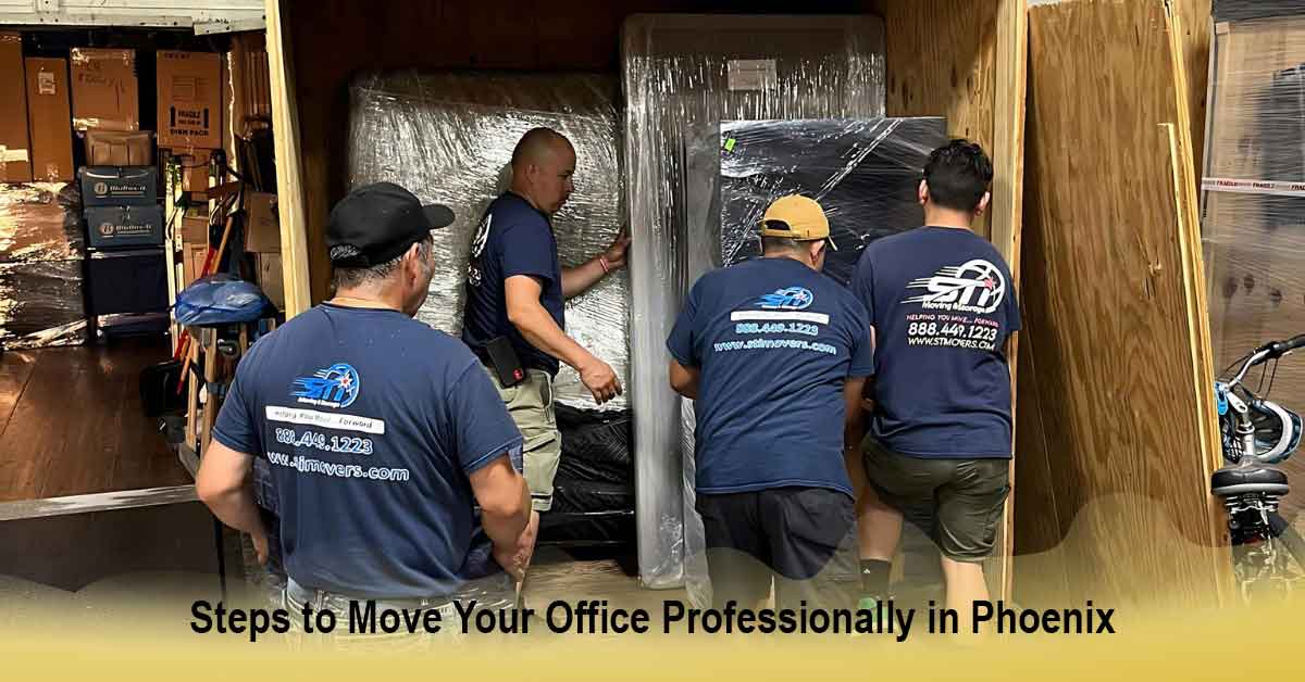 Steps to Move Your Office Professionally in Phoenix